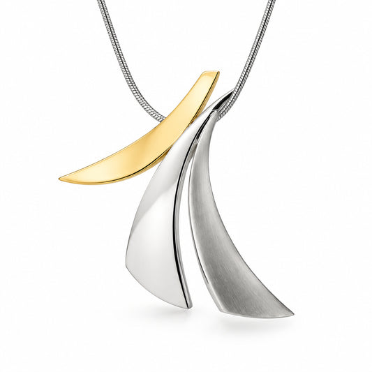 Sterling silver pendant by Joryel Vera - view 2