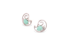 Load image into Gallery viewer, Opal earrings in sterling silver by Joryel Vera, style E9882 - view 3