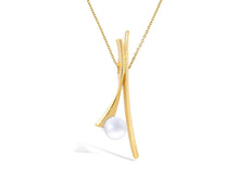 Load image into Gallery viewer, Pearl pendant in sterling silver by Joryel Vera, style P6715 - view 2