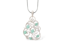Load image into Gallery viewer, Opal pendant in sterling silver by Joryel Vera, style P7588 - view 2