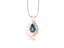 Load image into Gallery viewer, Amethyst and Citrine pendant in sterling silver by Joryel Vera, style P7365 - view 5