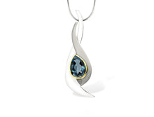 Load image into Gallery viewer, Amethyst and Citrine pendant in sterling silver by Joryel Vera, style P6546 - view 6