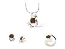 Load image into Gallery viewer, Sky Blue Topaz and Blue Topaz jewelry set in sterling silver by Joryel Vera - view 2