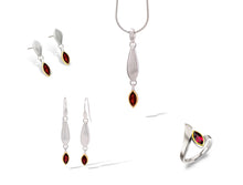 Load image into Gallery viewer, Amethyst and Blue Topaz jewelry set in sterling silver by Joryel Vera, style SET165 - view 3