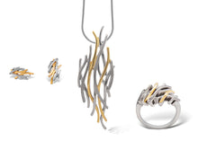 Load image into Gallery viewer, Sterling silver jewelry set by Joryel Vera, style SET404