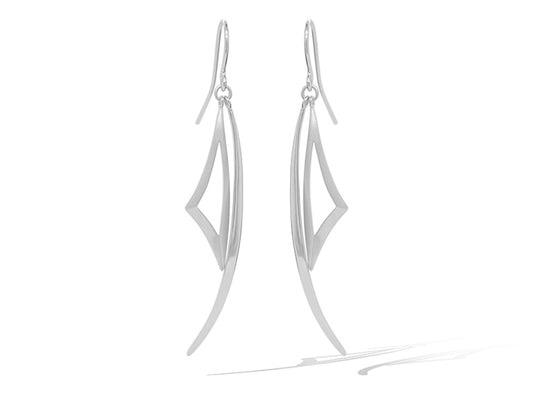 Sterling silver earrings by Joryel Vera, style E9316