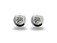 Load image into Gallery viewer, Amethyst and Blue Topaz earrings in sterling silver by Joryel Vera, style E3136 - view 11