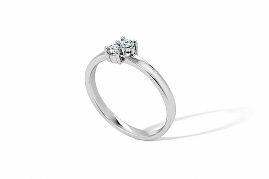 White Topaz ring in sterling silver by Joryel Vera, style R3724